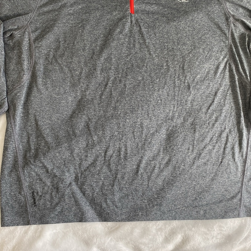 Champion grey heather sweatshirt with mesh panels - Picture 6 of 17